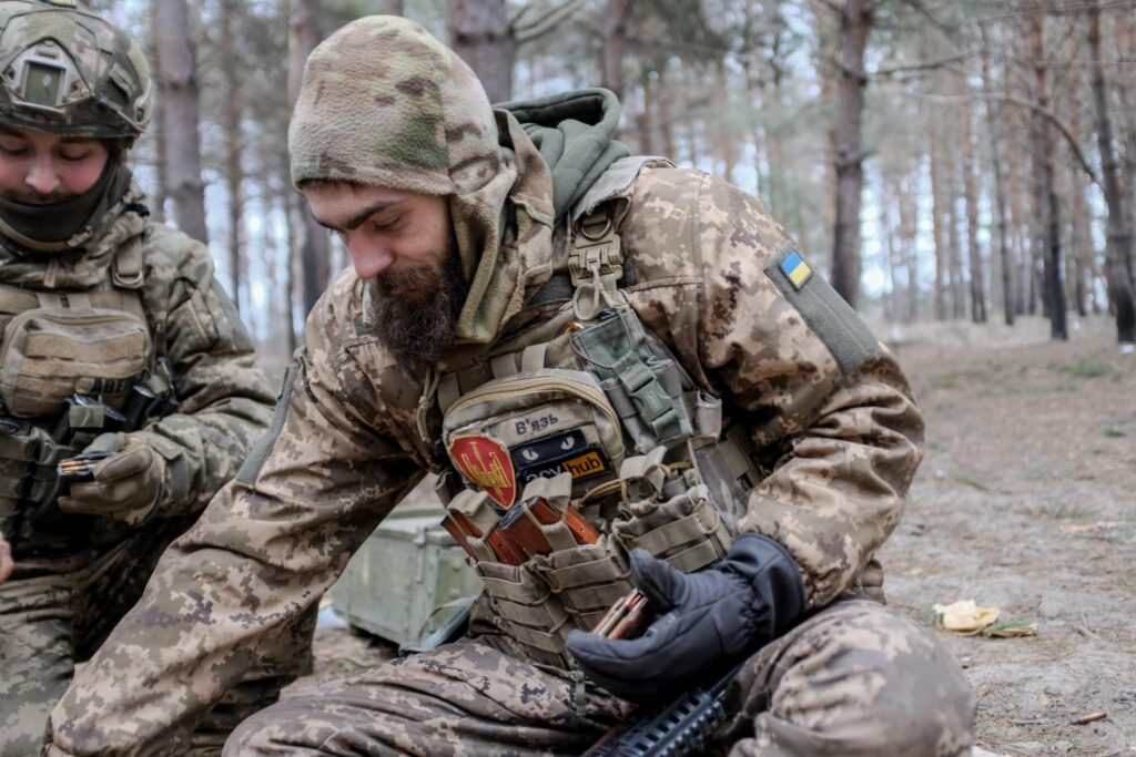 Володимир В’язун. Фото оприлюднили в сотні «Білі демони»
