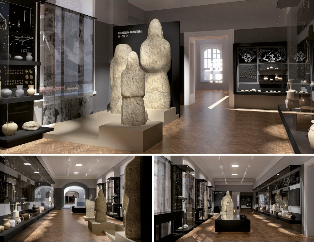 Якою може бути зала з камʼяними бабами