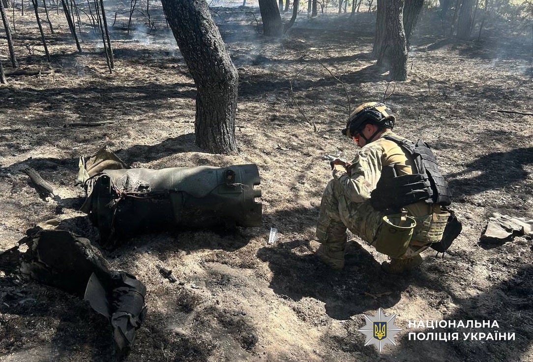 У лісі на Полтавщині знайшли бойову частину російської ракети