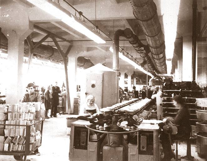 Взуттєва фабрика. 1973 рік. Джерело: «Стара Полтава»