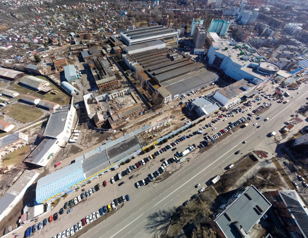 Демонтаж у 2021 році. Джерело: фото надав Леонід Булава для «Старої Полтави» Заводи Полтави