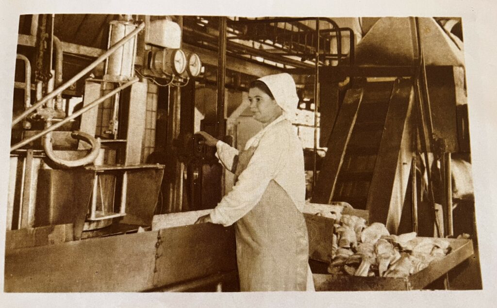 Заводи Полтави. 1970-ті. Джерело: Каталог «Полтавський м'ясокомбінат»