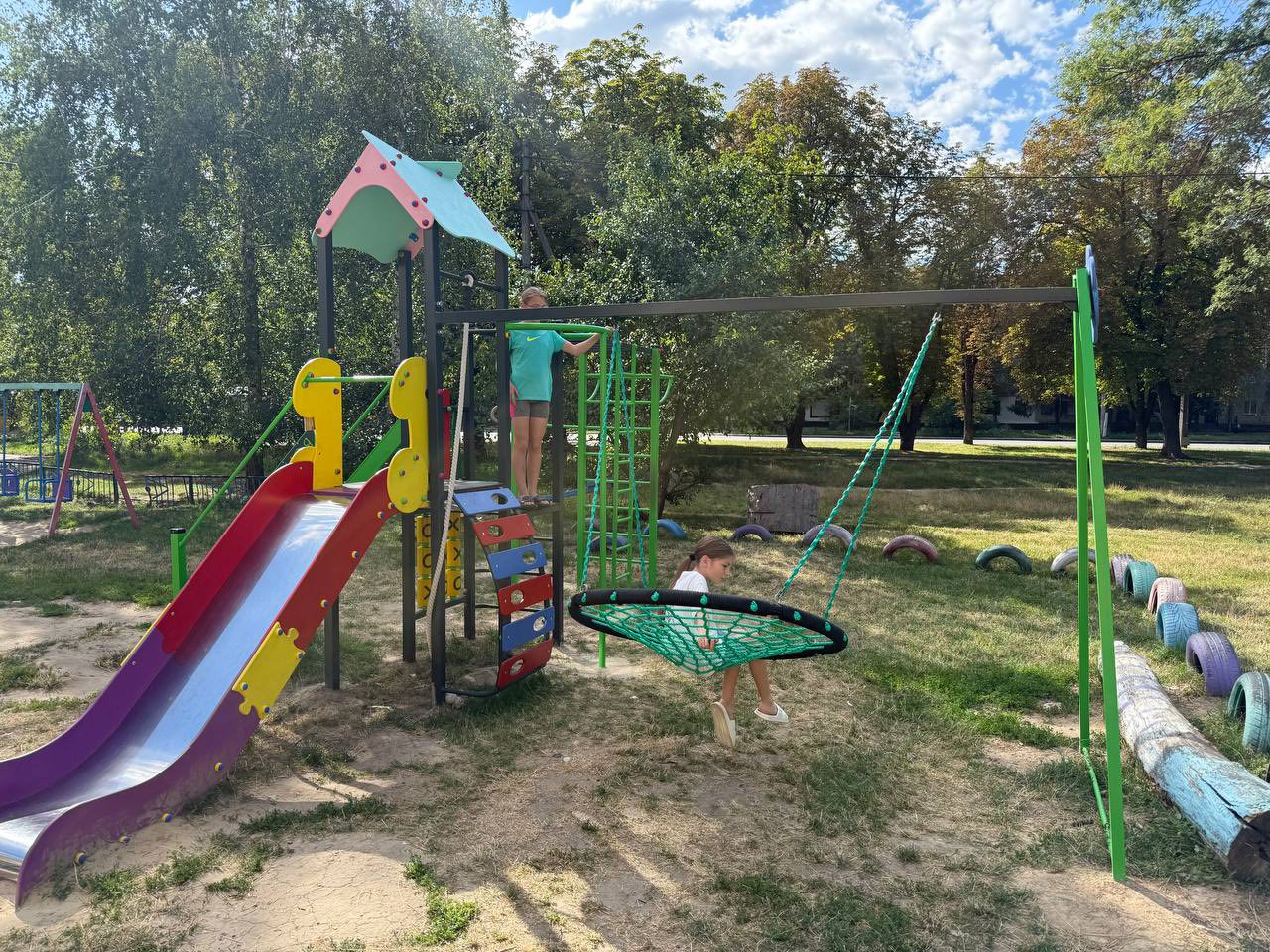 Один з відремонтованих Русіним майданчиків