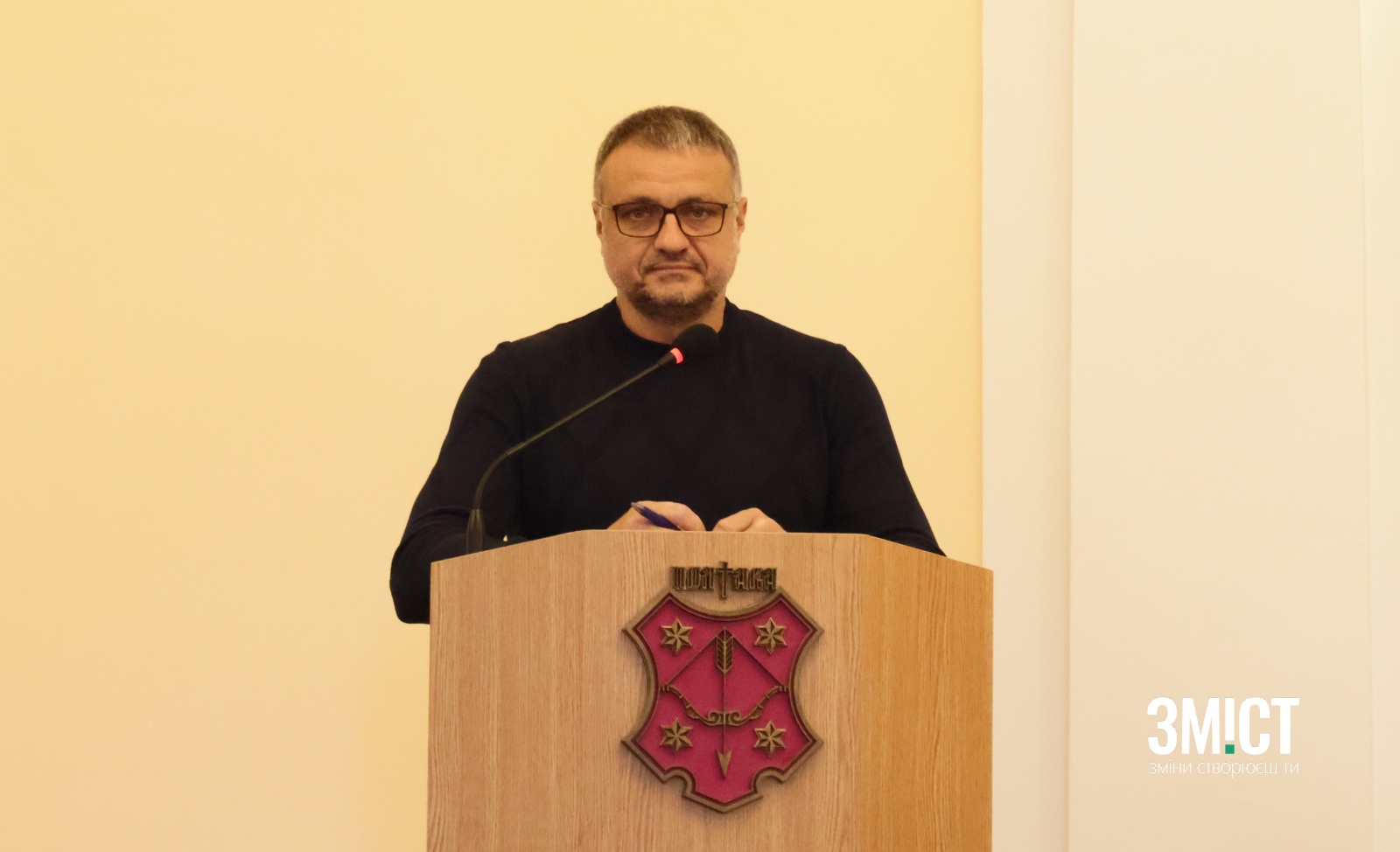 Тарас Панасенко у міській раді 25 вересня