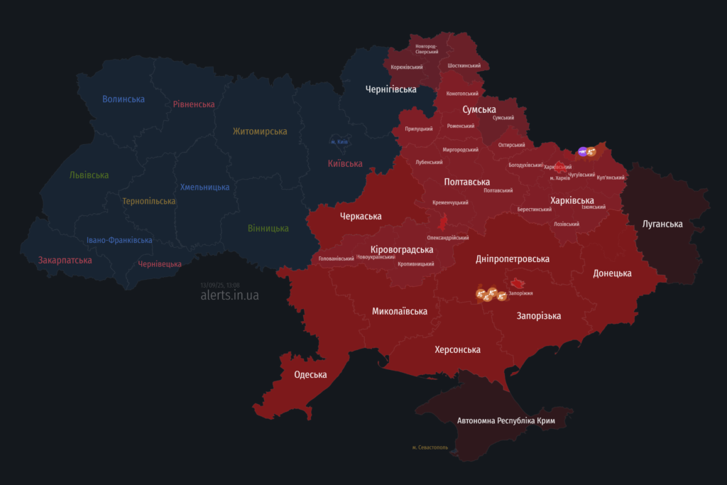 причини тривог на Полтавщині