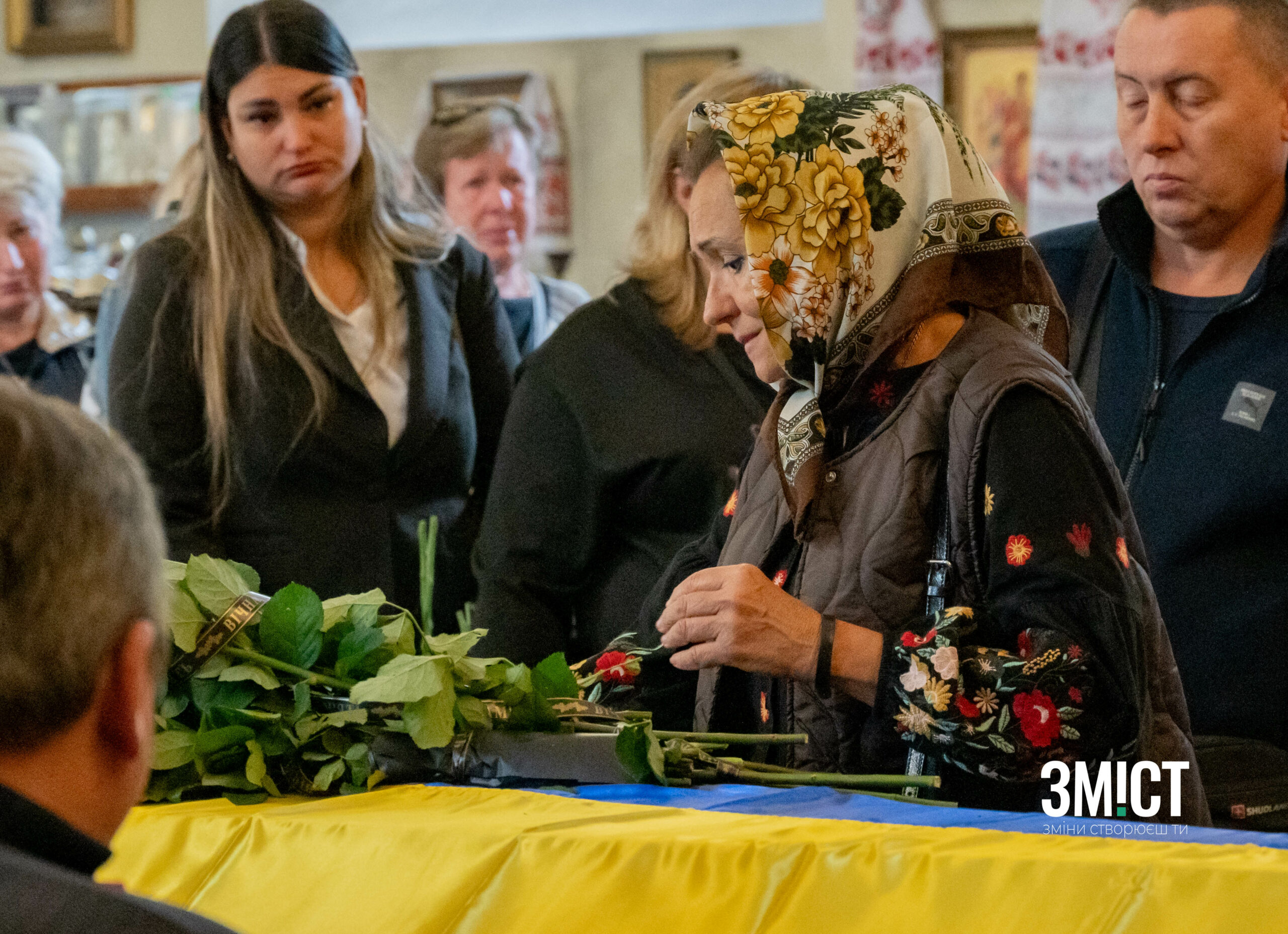 Прощання з Іриною Бурмак