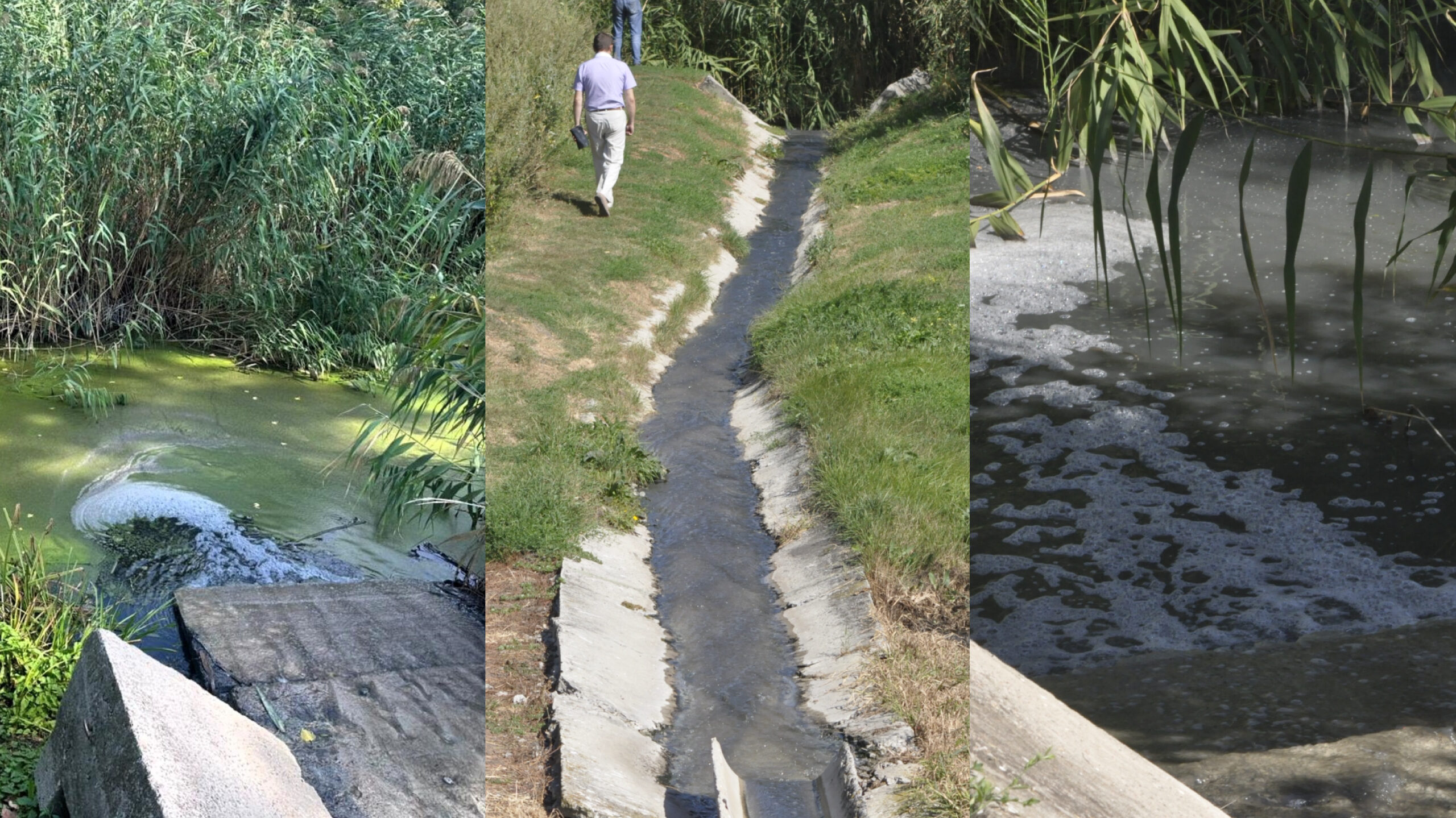 Стоки «Полтававодоканалу» скидали в річку Орчик. Світлини різних років