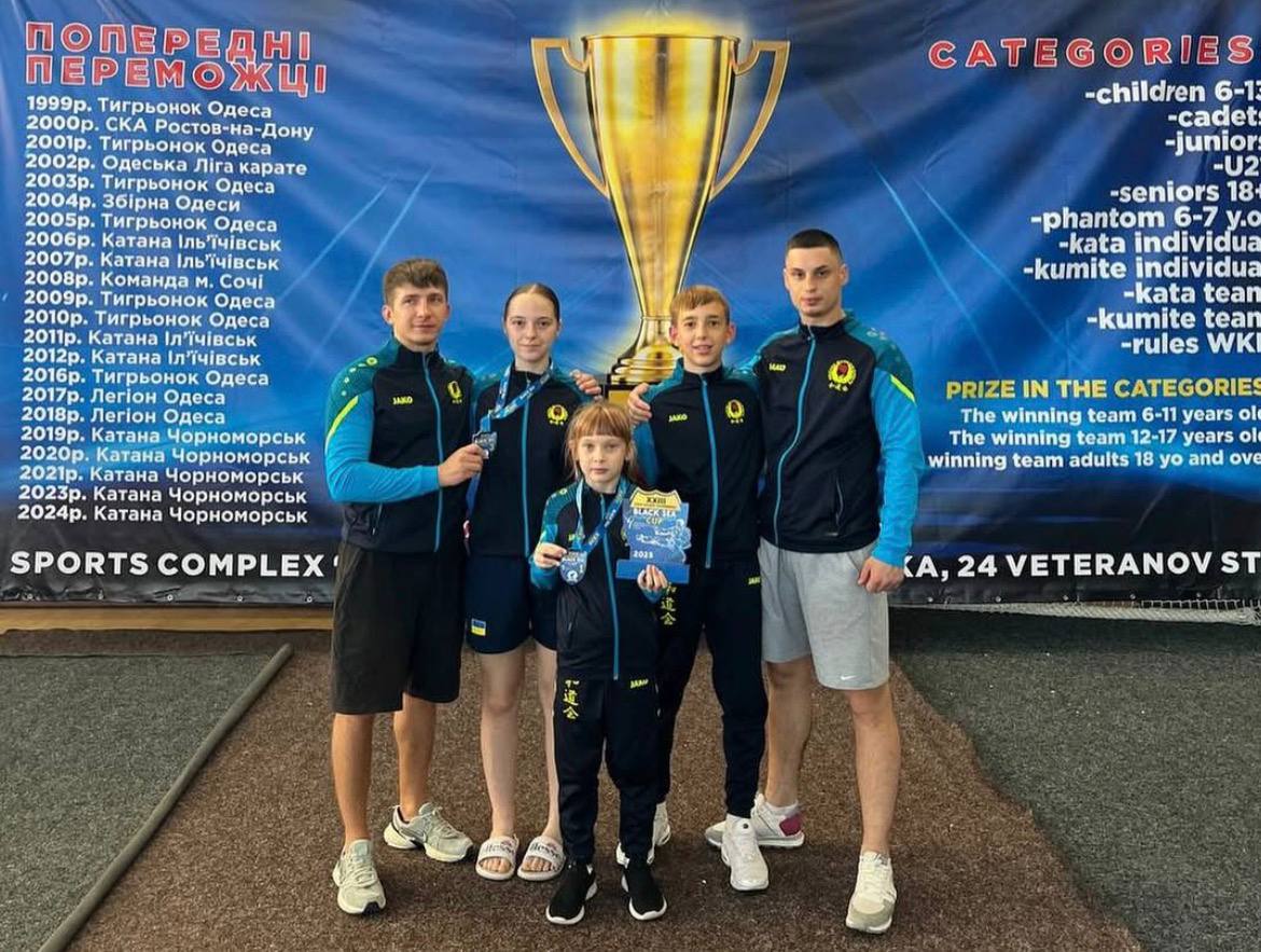 Спортсмени з нагородами