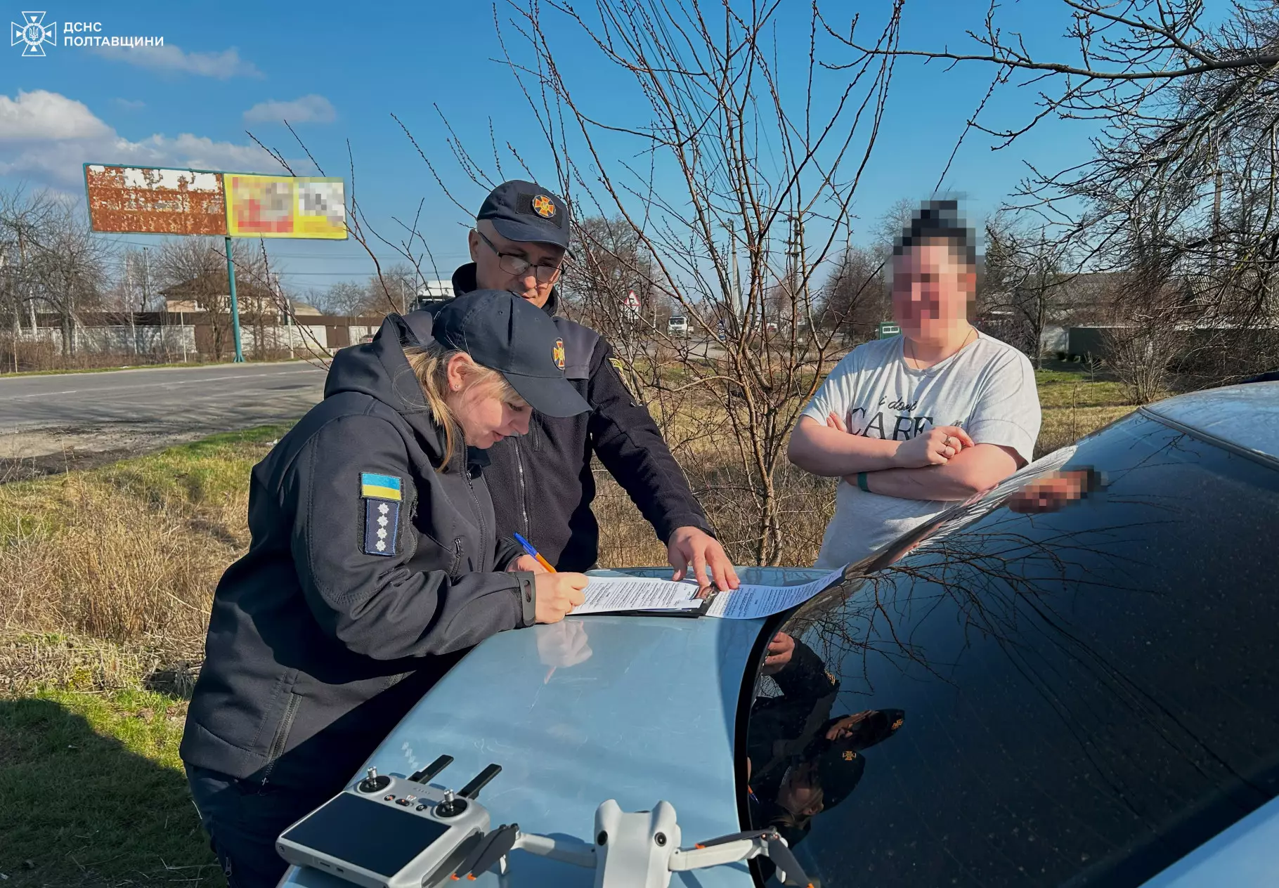 Складання протоколу на палійку.