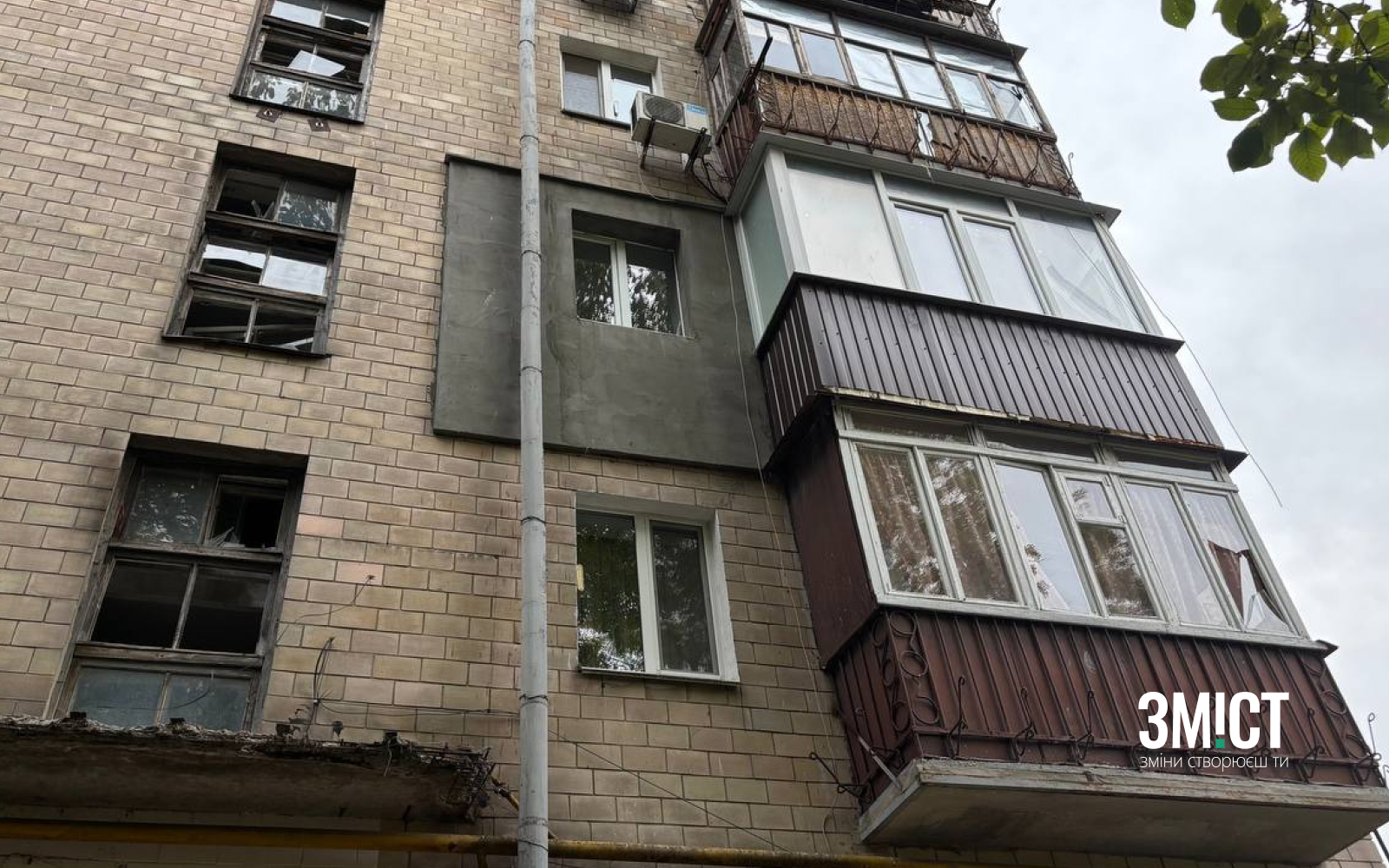 Ілюстративне фото. Наслідки обстрілу Полтави 3 жовтня