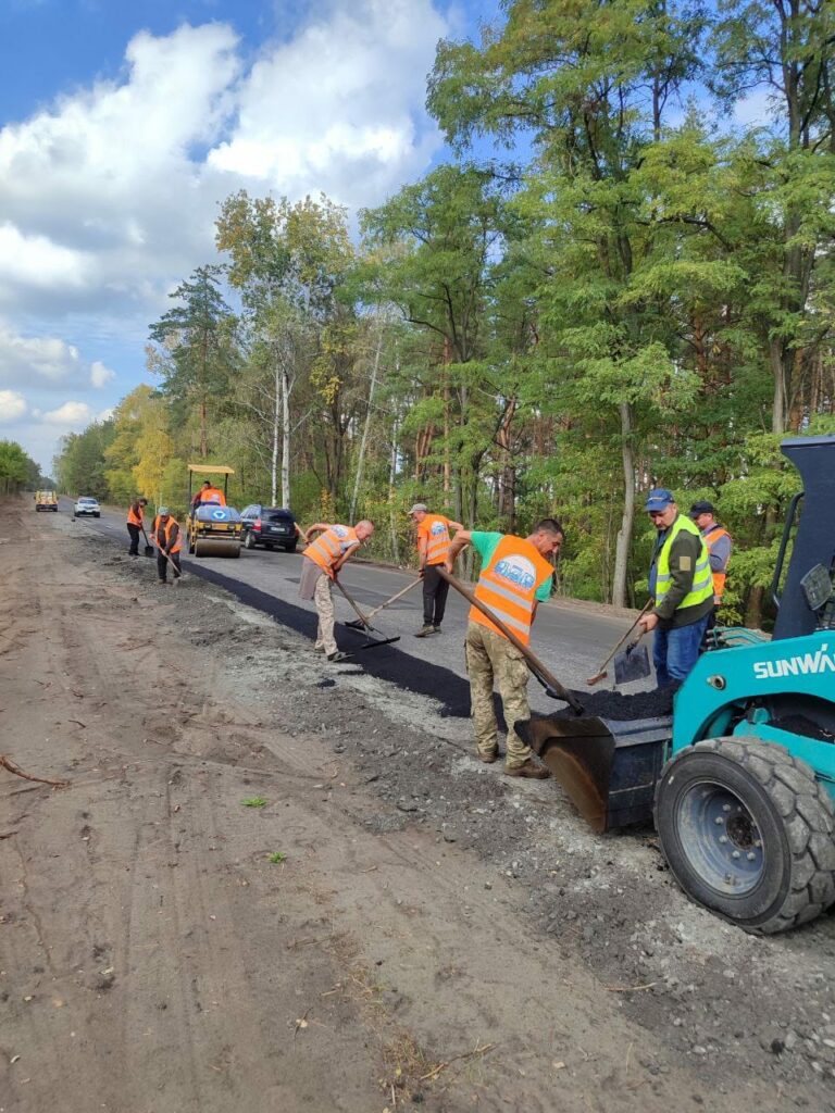 Ремонт доріг на Полтавщині