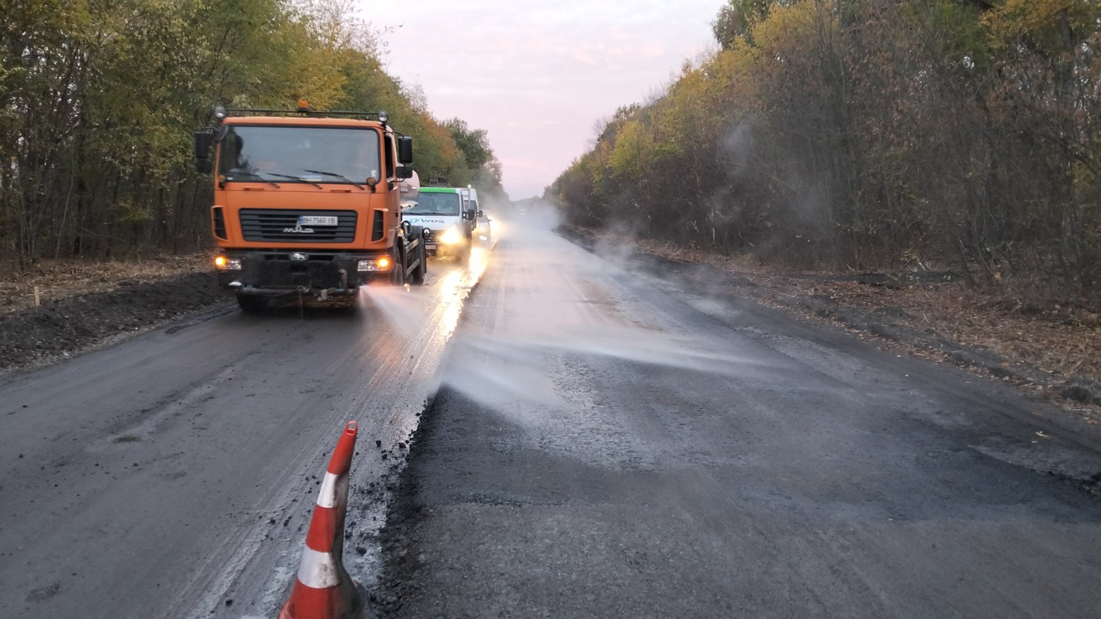 Ремонт доріг на Полтавщині
