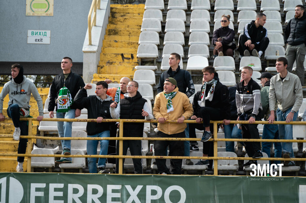 Вболівальники на матчі “Ворскла” – “Чернігів”