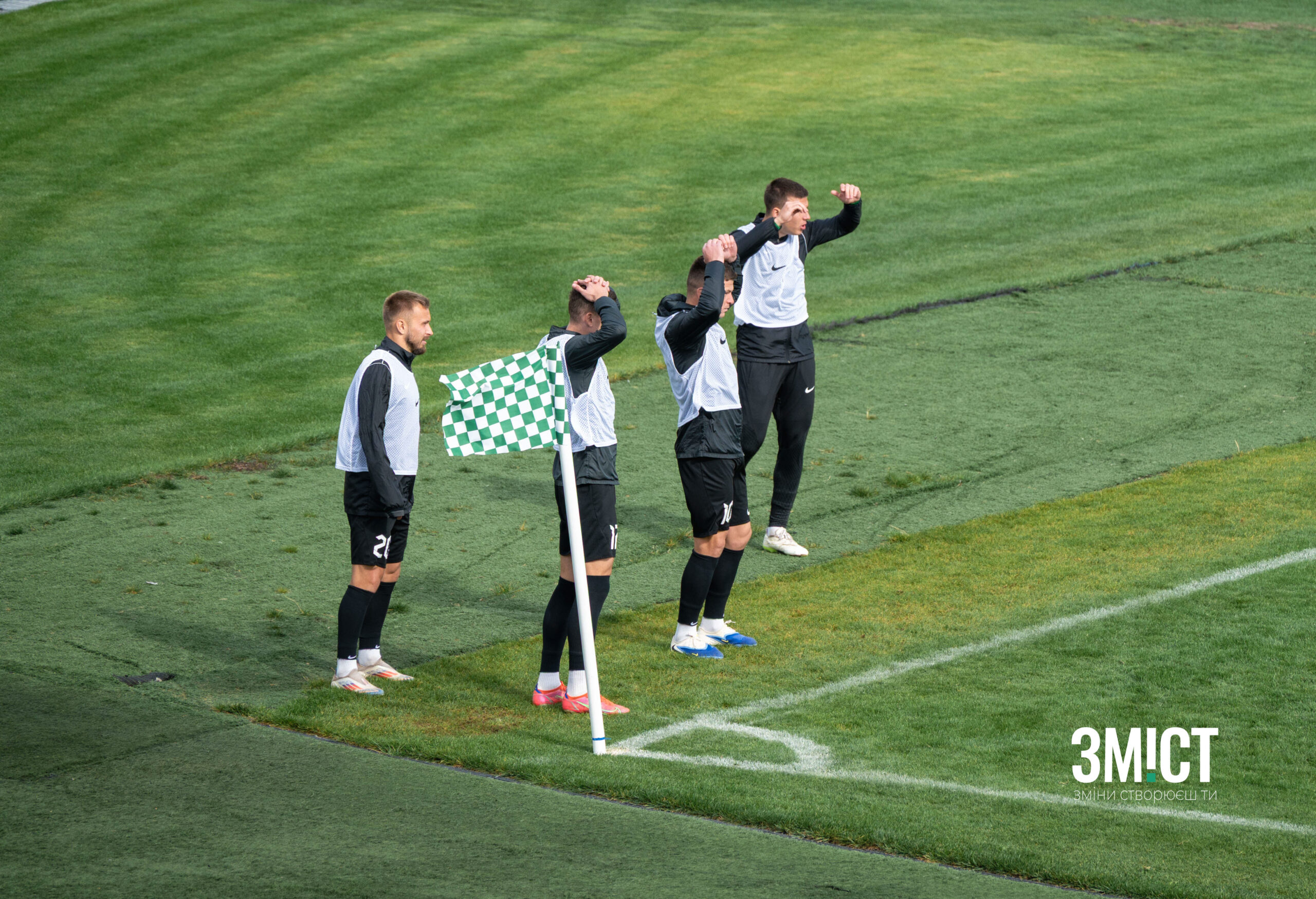 Матч на стадіоні у Полтаві