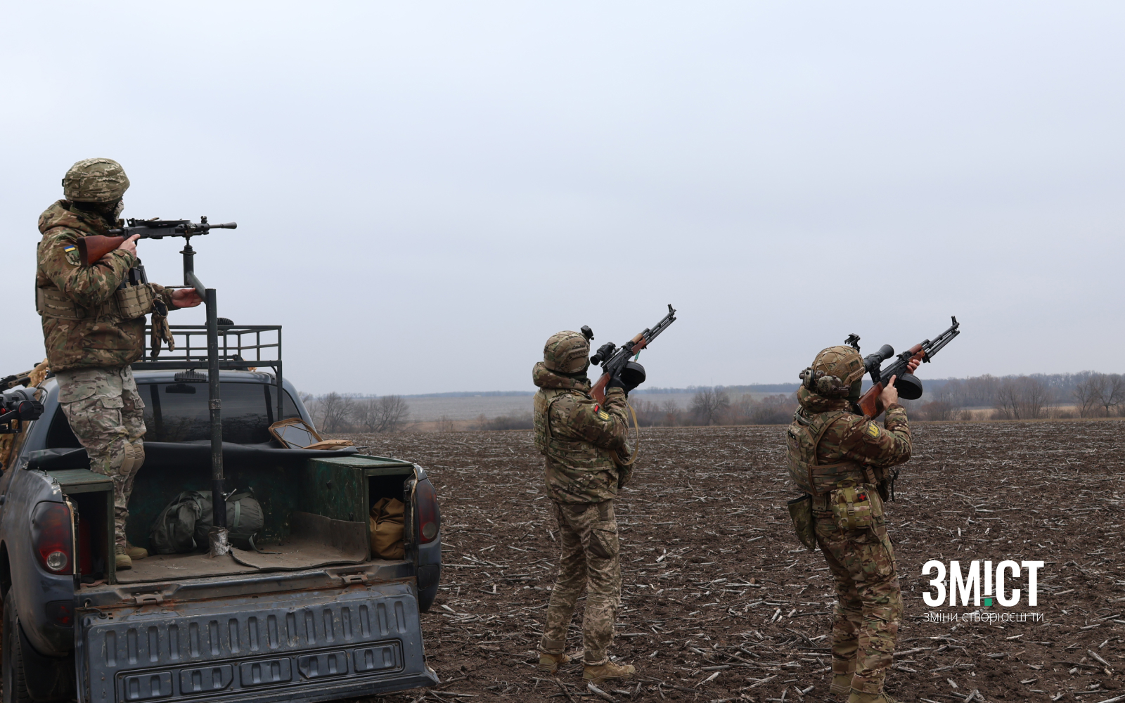 Мобільна вогнева група ППО за робою на Полтавщині