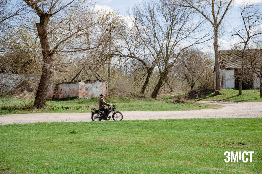Атмостфера у селі на Полтавщині