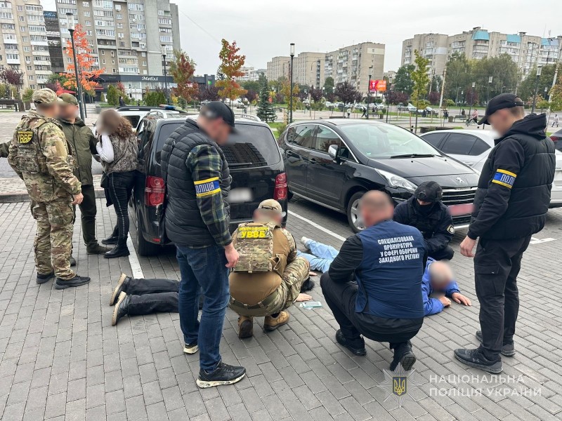 Затримання ймовірних правопорушників