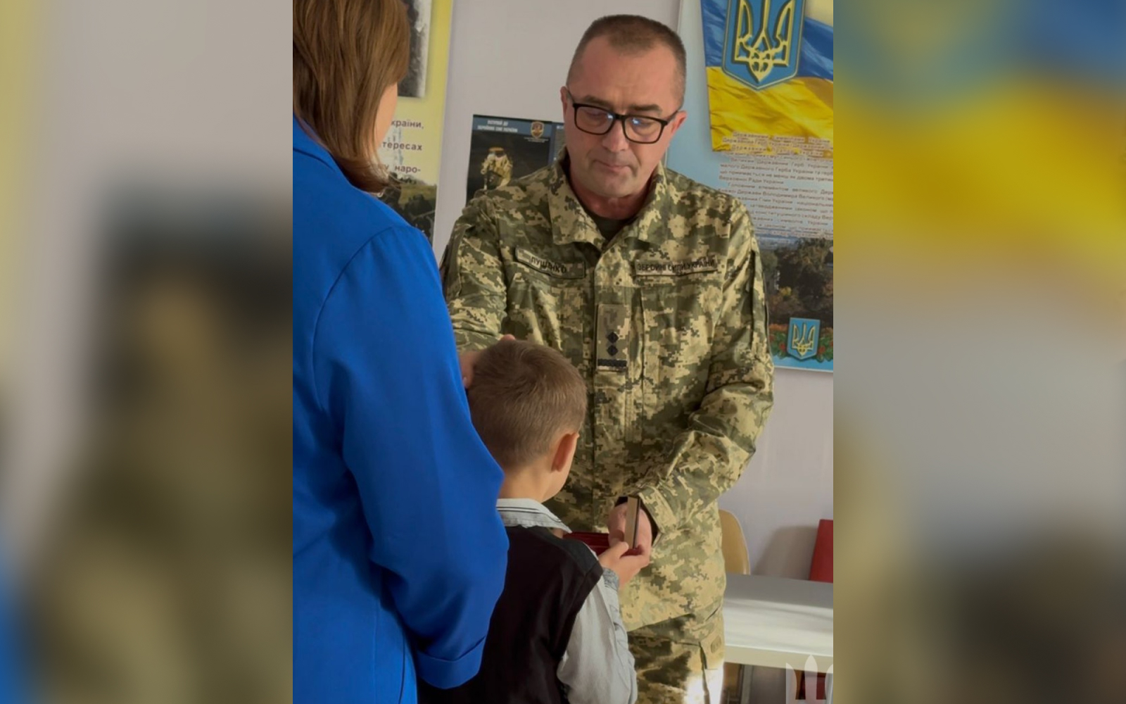 Вручення нагороди