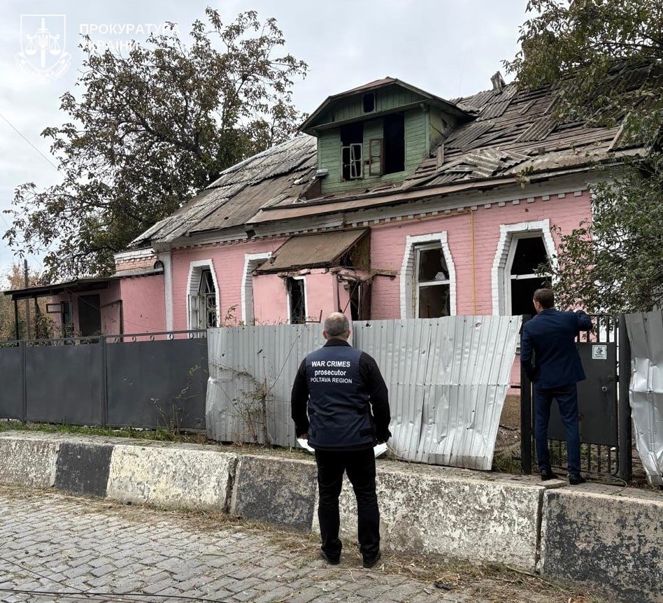 Фіксація наслідків обстрілу