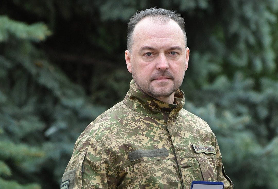 Військовослужбовець 17 Полтавської бригади НГУ «Рейд» Руслан Савчук