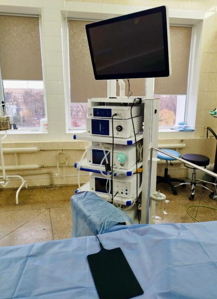 нове обладнання в лікарні ім. Скліфосовського