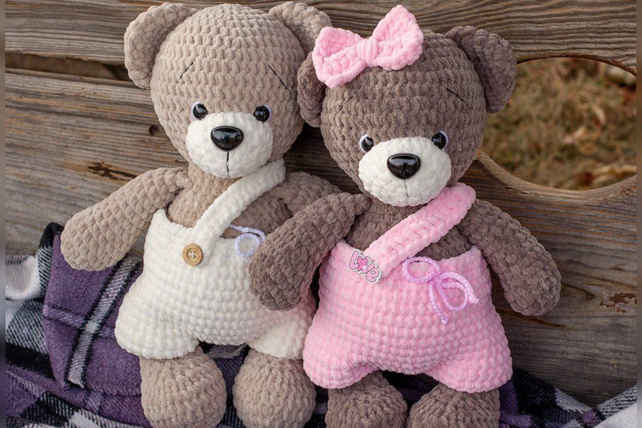 В’язані іграшки амігурумі