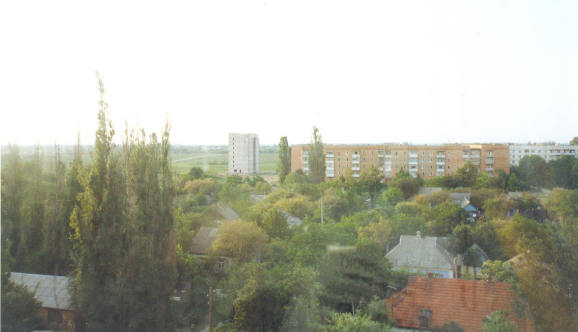 Вид на Браїлки та багатоповерхівки по вул. Гожулянській. Приблизно 1998-2001 рік