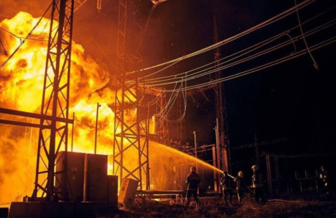 Наслідки обстрілу енергетики України