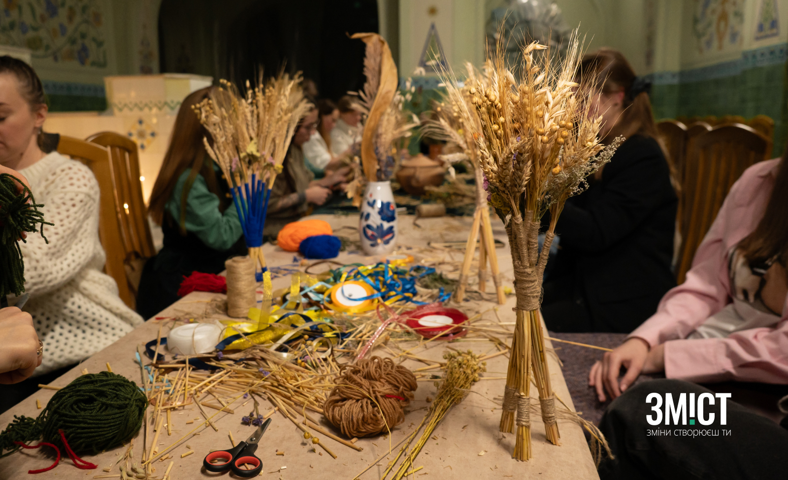 Дідухи, які виготовляють у Полтаві