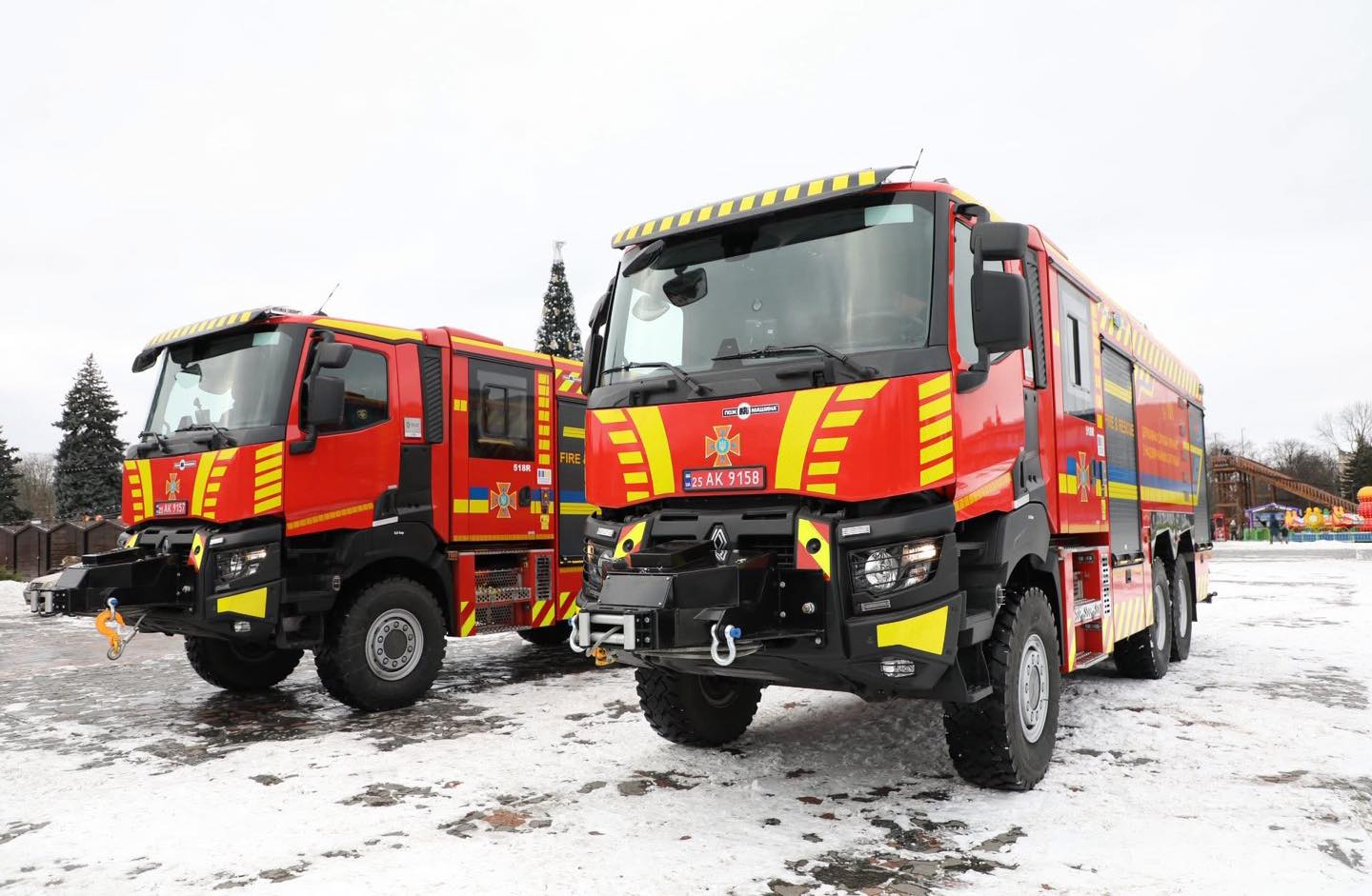 Автомобілі для ДСНС.