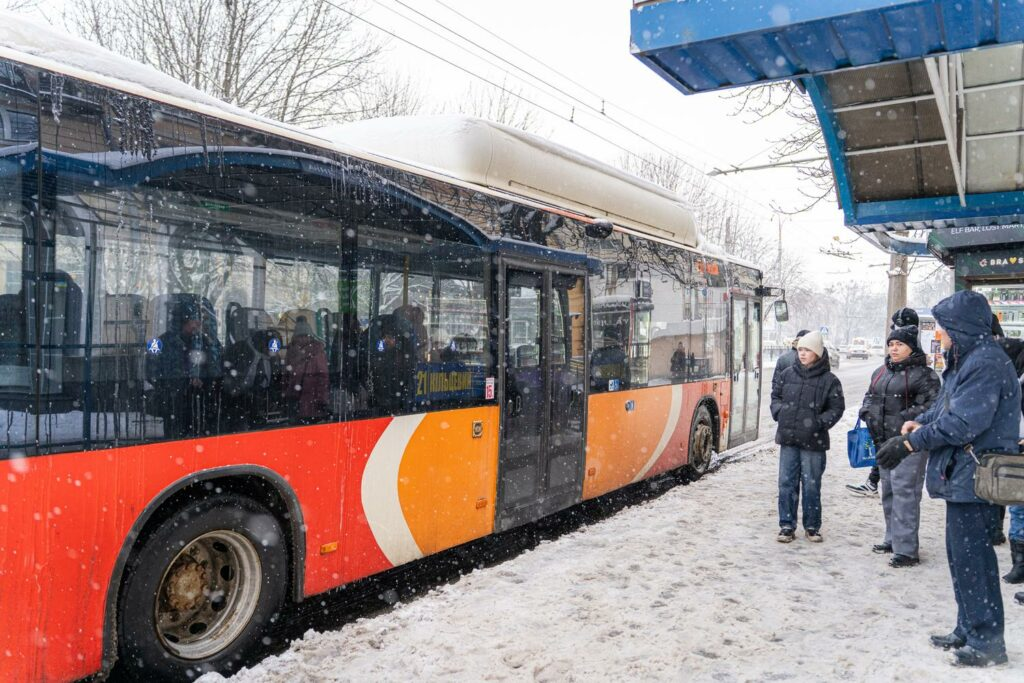 Нові автобуси у Полтаві