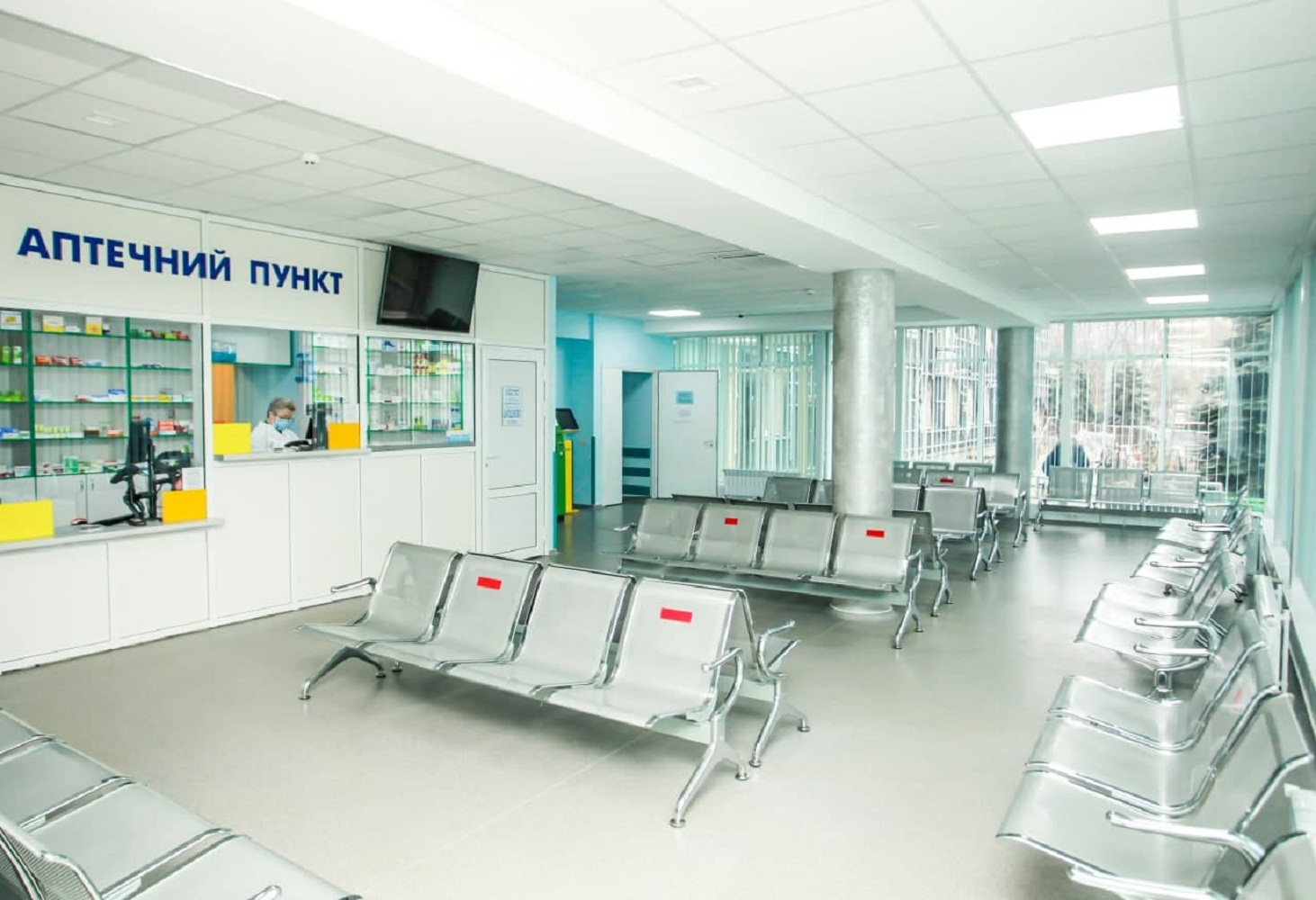 Нове приймальне відділення в Полтавській обласній лікарні імені Скліфосовського. Ілюстративне фото