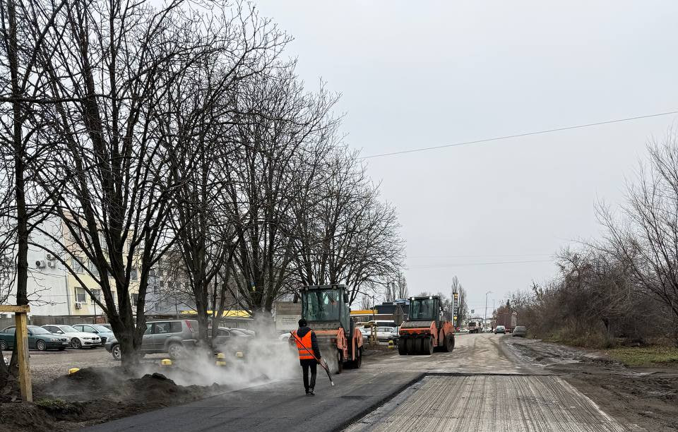 Ремонт доріг на Полтавщині