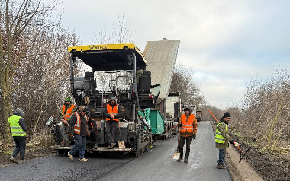 Ремонт доріг на Полтавщині