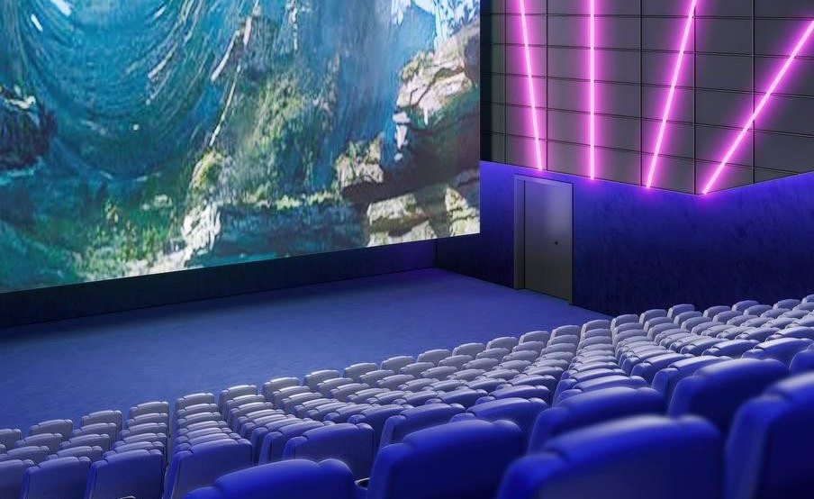 Ескіз нового кінотеатру в Полтаві