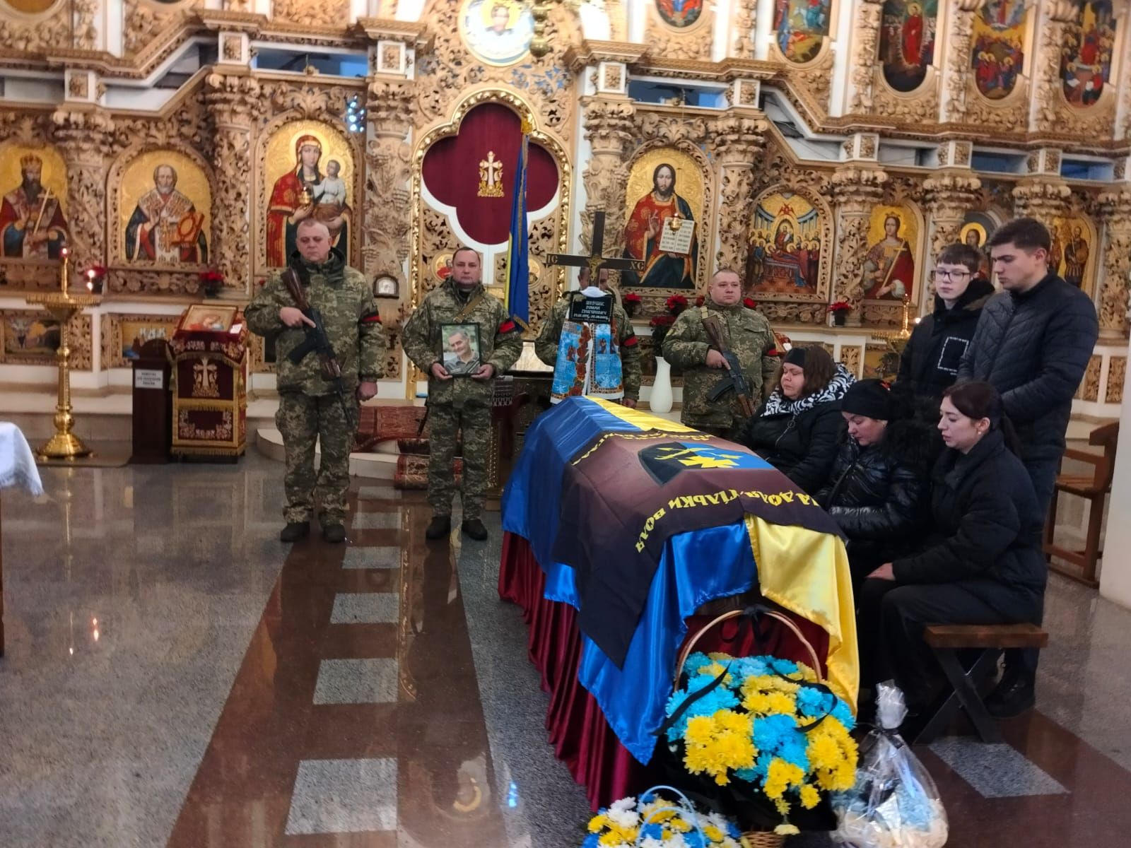 Прощання з Романом Шевчиком