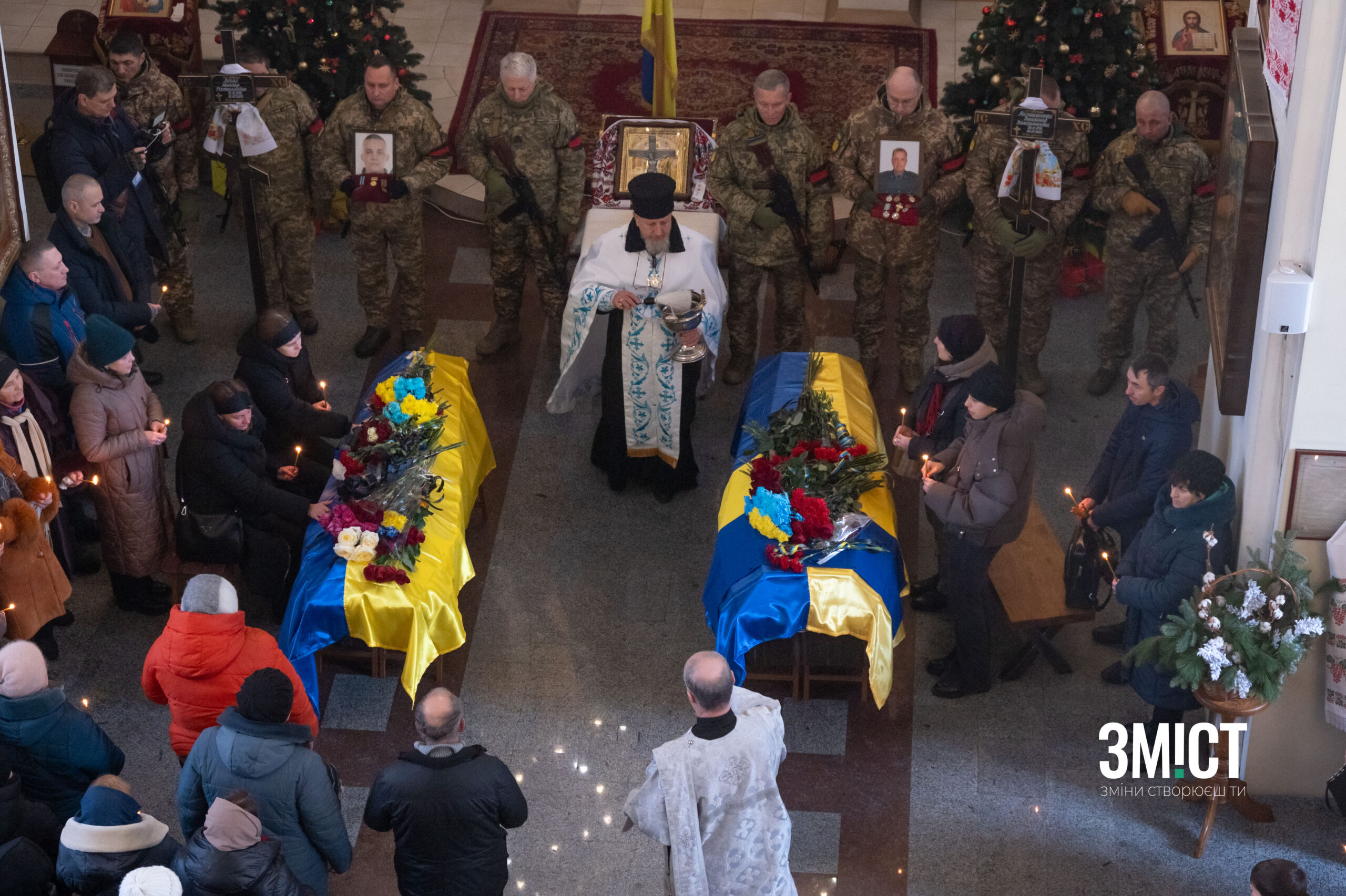 Прощання з воїнами у Полтаві