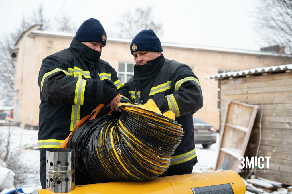 Полтава готується до морозів: як тестують теплові гармати для пунктів обігріву (ФОТОРЕПОРТАЖ)