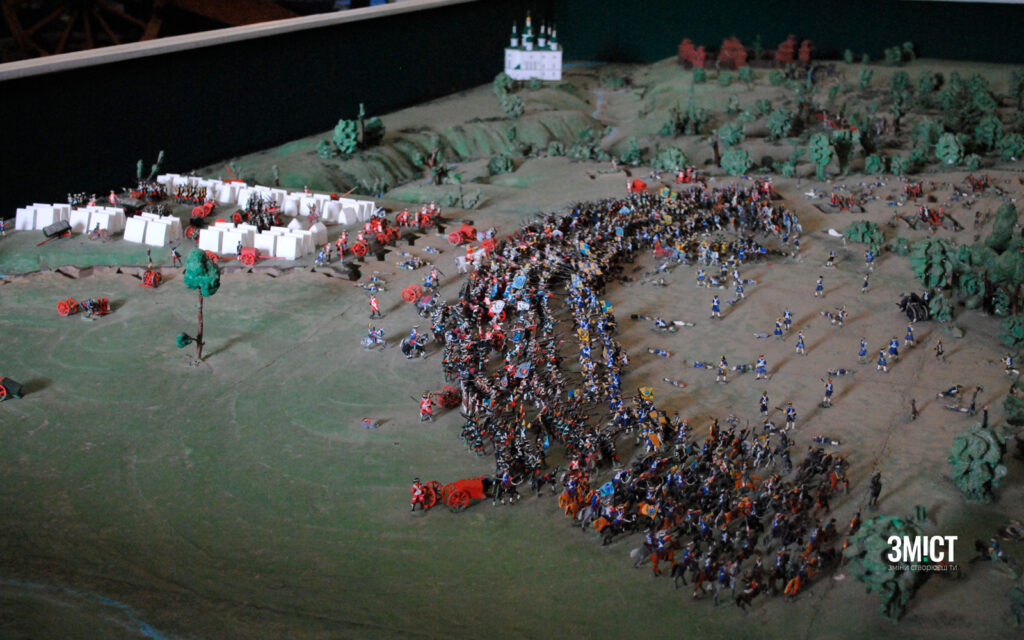 Макет Полтавської битви