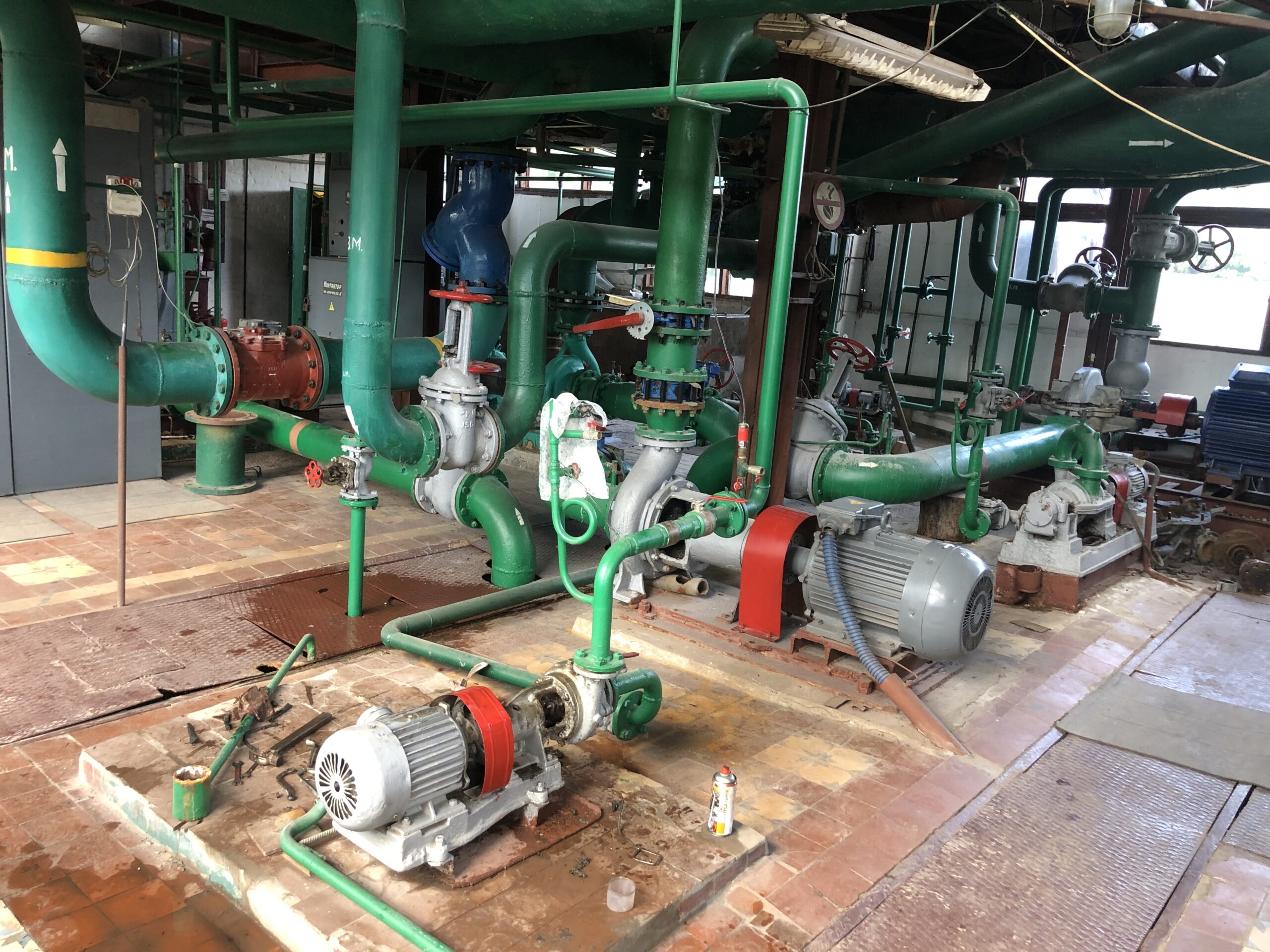 Насосне відділення миргородської котельні