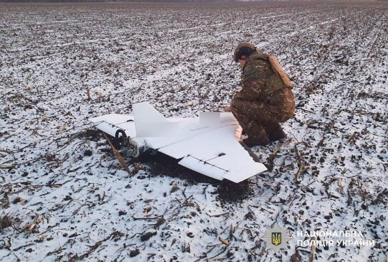 Знешкодження уламків ворожих дронів
