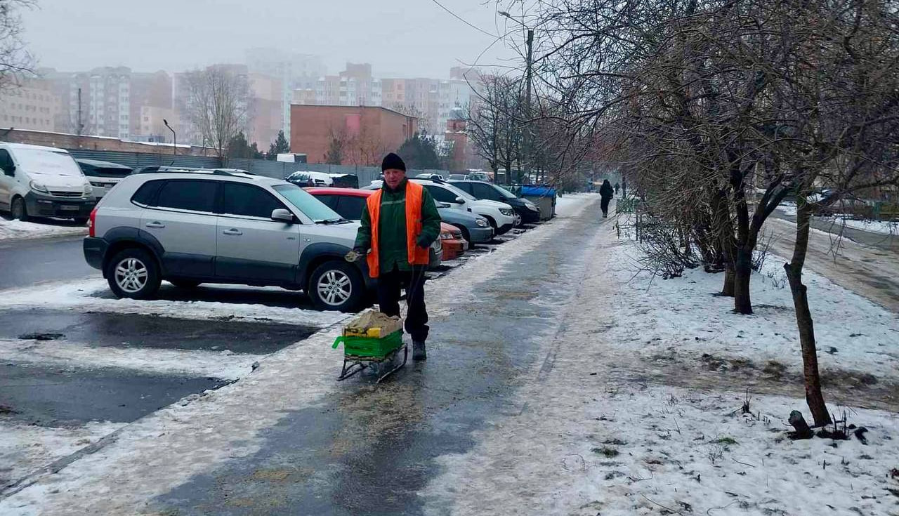 Усунення наслідків негоди у Полтаві