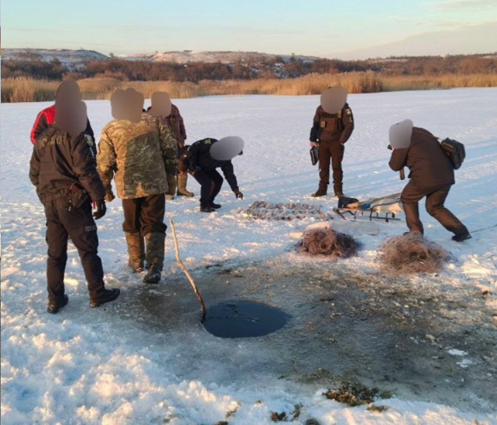 Риболовля на 330 тисяч гривень: на Полтавщині затримали браконьєрів у заповіднику