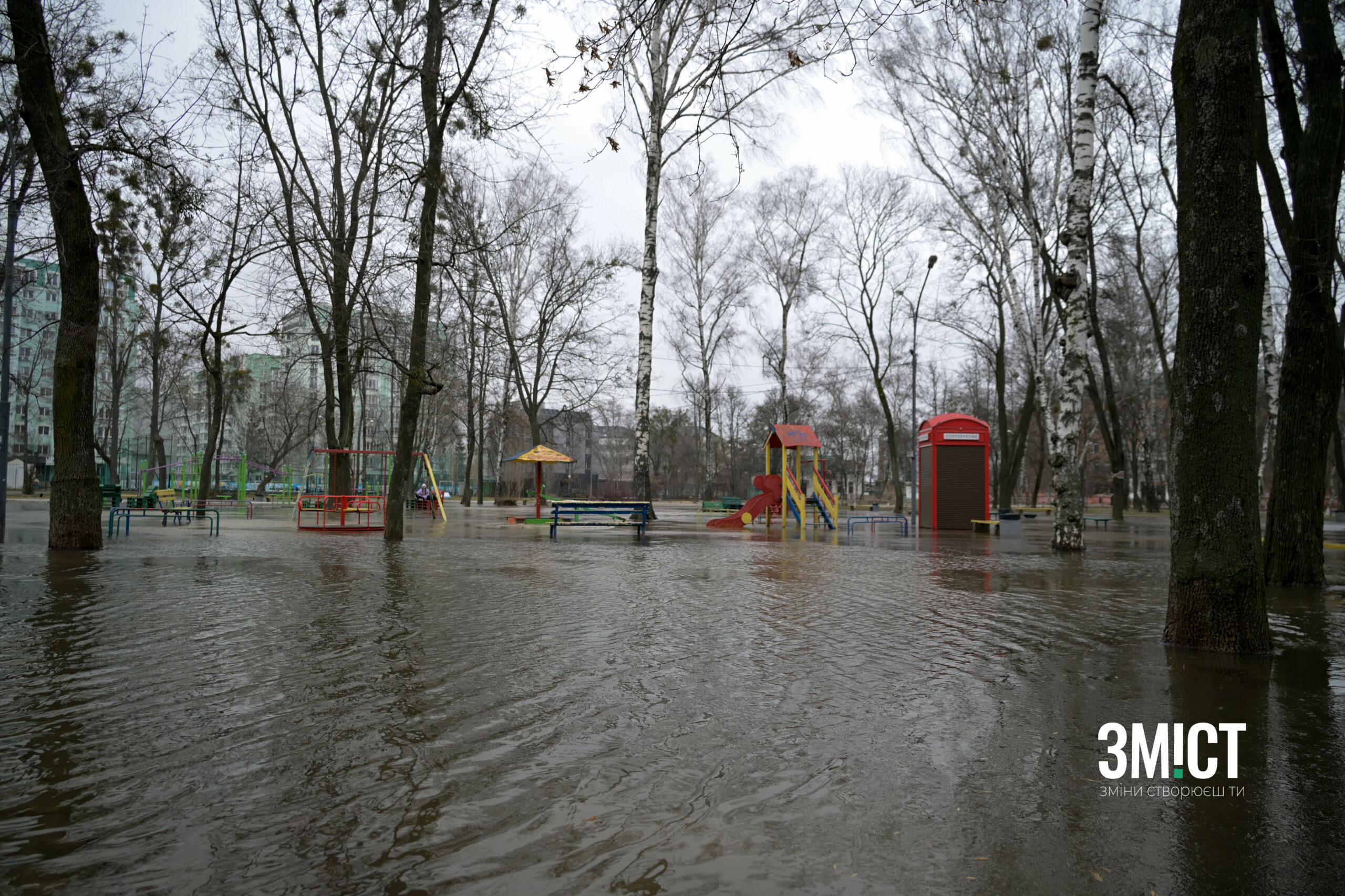Підтоплення у Полтаві