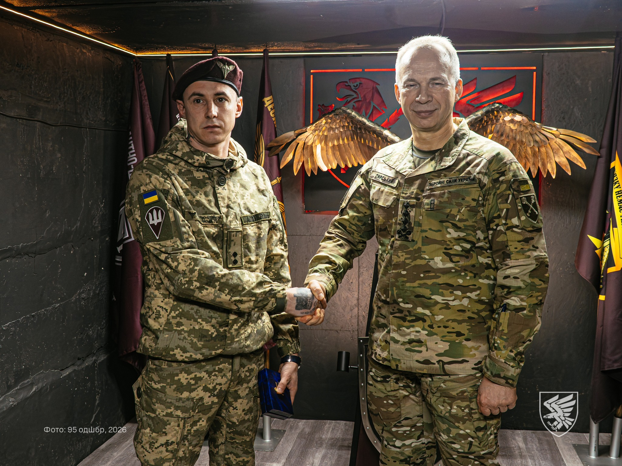 Полтавського десантника відзначили «Срібним хрестом»