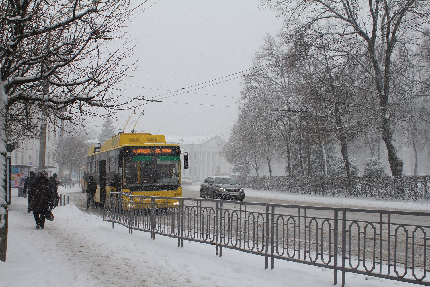 Тролейбус у Полтаві