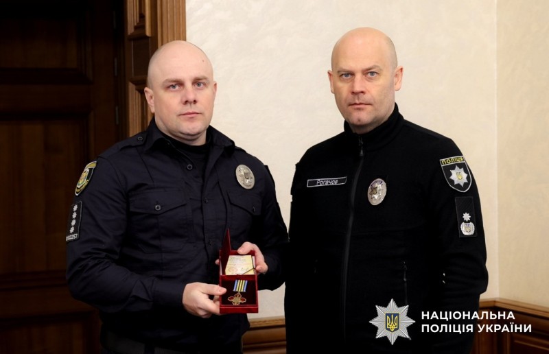 Полтавських поліцейських відзначили державними нагородами
