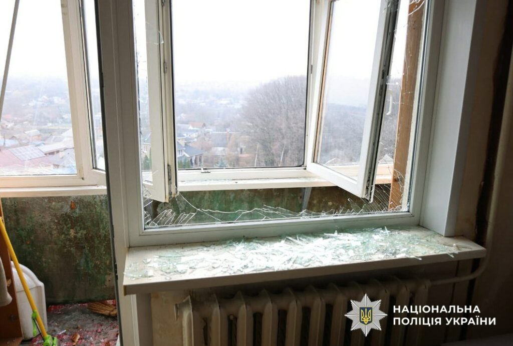 Наслідки обстрілу Полтави 30 березня Фото поліції Полтавщини