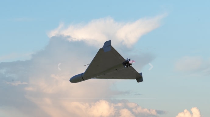 «Шахед» у небі. Ілюстративне фото