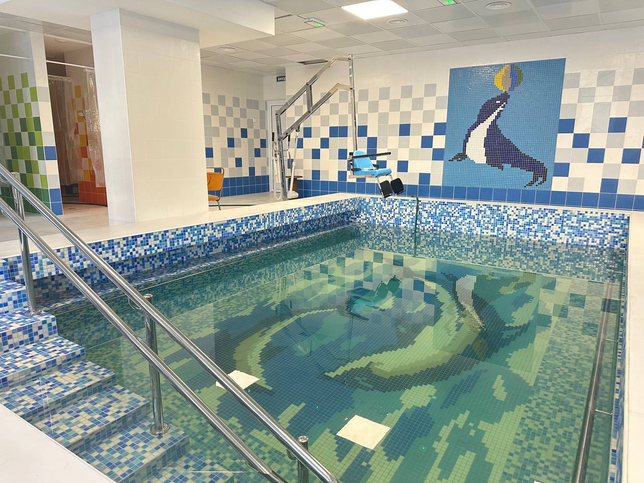 Оновлений кабінет водолікування у дитячій лікарні